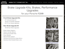Tablet Screenshot of 928brakes.com
